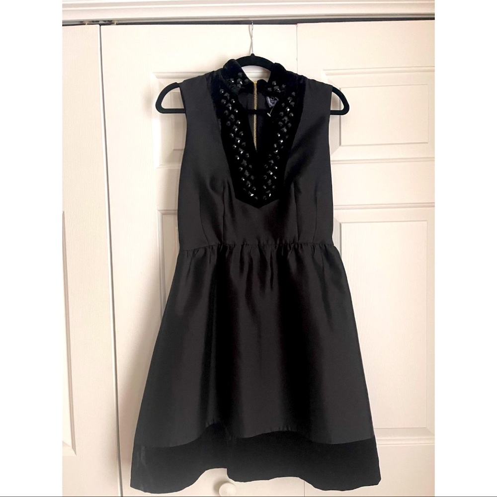 Sail to Sable Embellished Dress